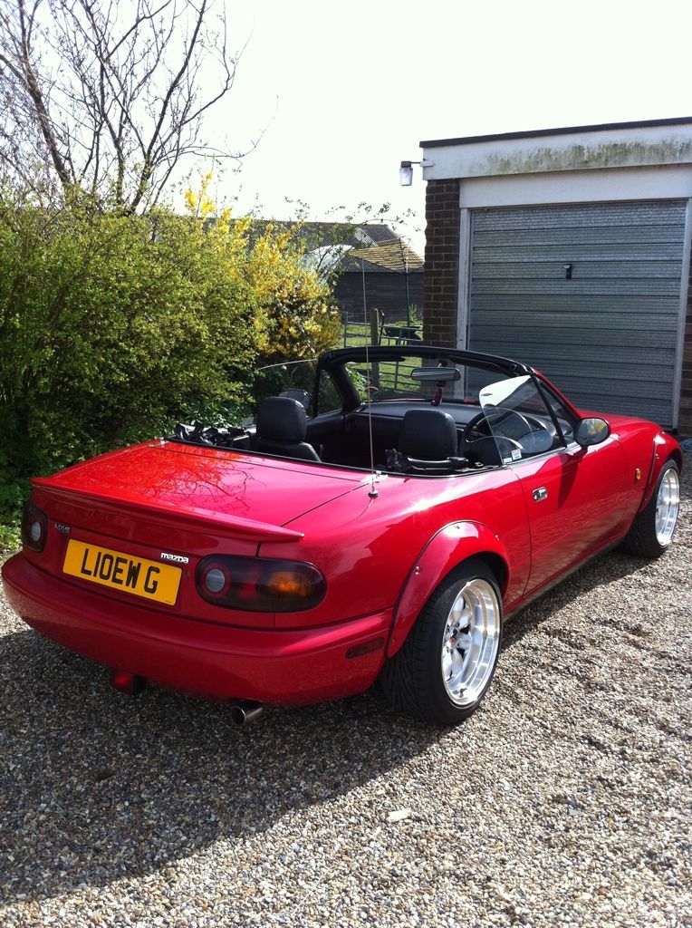 How To Fit Small And Wide Mx5 Arches Mazda MX5 Miata